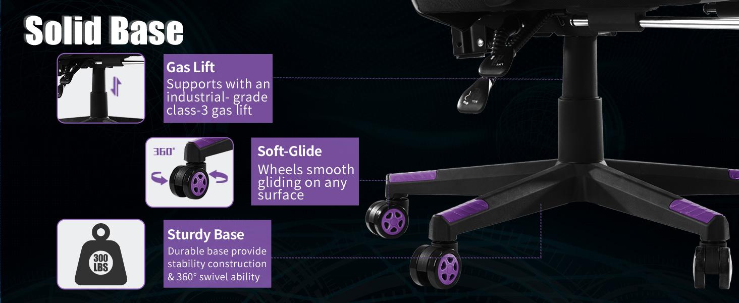 【Black Friday Special】High-end Multifunctional Adult Gaming Chair with Footrest, Reclining Computer Chair, Adjustable Height Massage Feature, Gaming Chair, Large High-Back Gaming Chair, Ergonomic Heavy-Duty Computer Gaming Chair, Supports 300 lbs V3009A