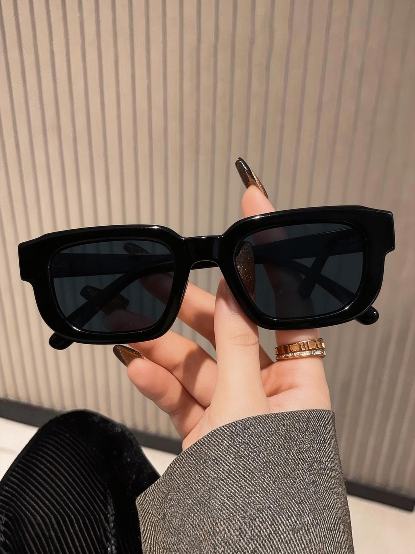 Unisex Square Sunglasses, Perfect for Daily Driving and Music Festivals, Ideal Gift Choice, Stylish and Versatile Eyewear