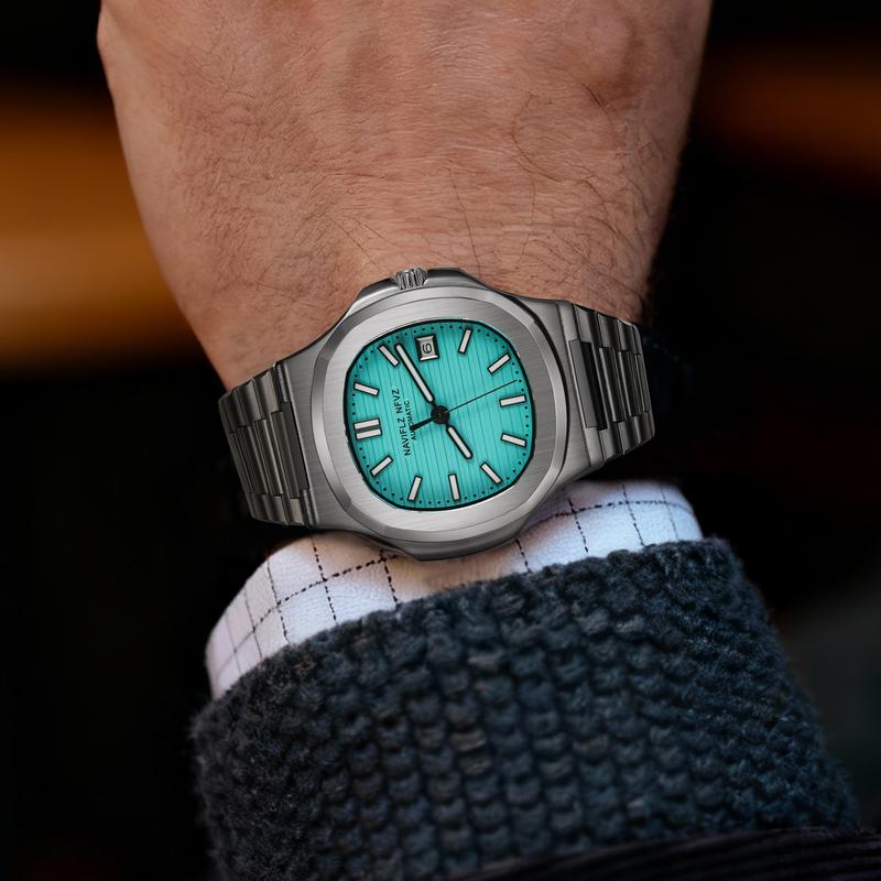 NAVIFLZ NFVZ High Quality Top Luxury Man Watch Sports Waterproof Luminous Date Men Wristwatch Square Dial Automatic Mechanical NAVIFLZ NFVZ High Quality Top Luxury Man Watch Sports Waterproof Luminous Date Men Wristwatch Square Dial Automatic Mechanical