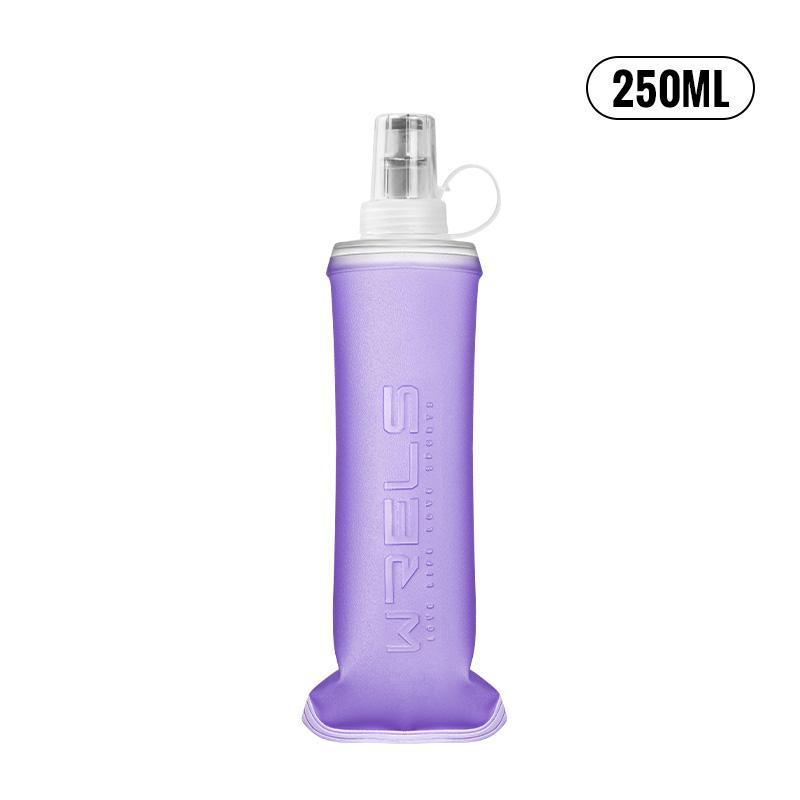 Wrels Lightweight Foldable Drink Bottle, Small Volume Large Capacity Sports Water Bottle, Available in 150ML, 250ML, 500ML, Portable Sports Bottle