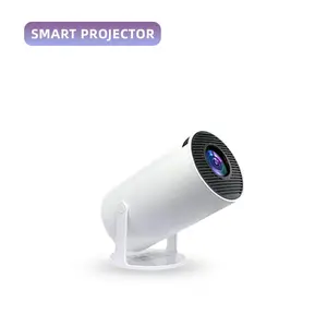 HY300 Smart Projector, Android 11.0 Projector, WiFi Smart Projector, Dual WiFi 6 Wireless, 150 ANSI, Bluetooth 5.4, 1080P Portable Home Video Projector — Ideal for Home Theater, Outdoor Use, Movie Night, and as a Gift Projector