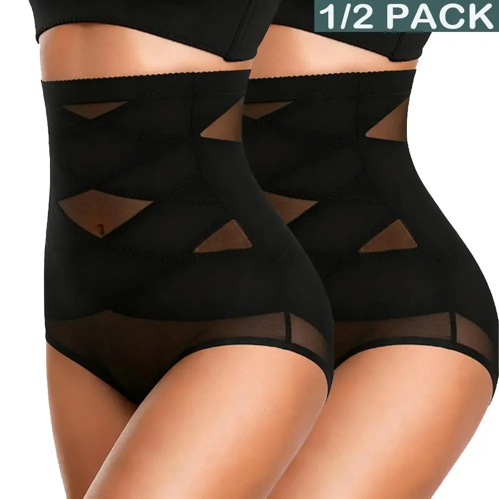 Women's High-Waist Shapewear Panties - Tummy Control Compression Underwear, Body Contouring Flat Tummy Product, Essential Basic Style Girdle, Shapewear For Women, Faja Body Shaper, Hipster, Waist Trainer Body Shape
