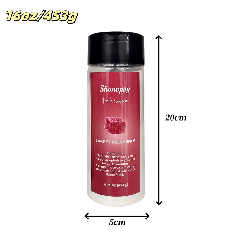 16oz Home&Pet Carpet Deodorizer Air Freshener, Long Lasting Fragrance Upholstery Deodorizing Powder, Scented Perfume Household Deodorizer,Car Interior Air Freshener Cleaner