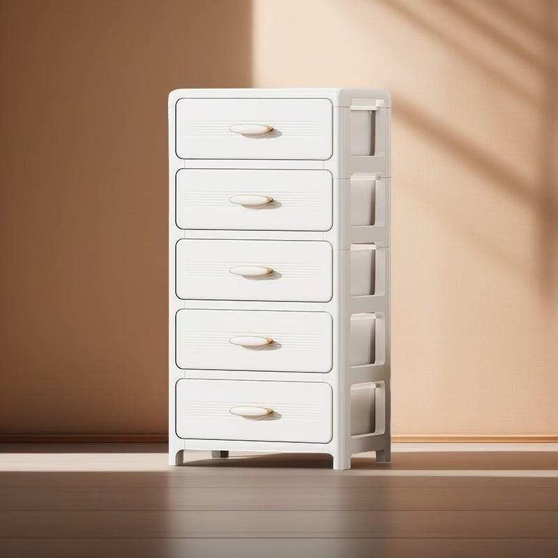 Modern Style Multi-Drawer Plastic Storage Box, Easy to Clean and Space-Saving, Multifunctional Organizer for Bedroom Living Room Office Dormitory