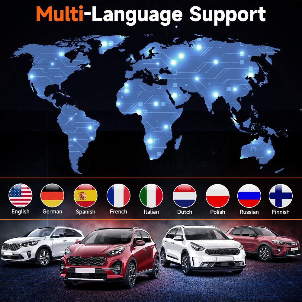 ANCEL AS200 OBD2 Scanner, Check Engine Light Code Reader, Automotive Diagnostic Tool EOBD OBDII Code Scanner, Read/Clear Codes, I/M Readiness, Data Stream, Car Code Reader for 12V 16Pin Cars Vehicle Repair Tool