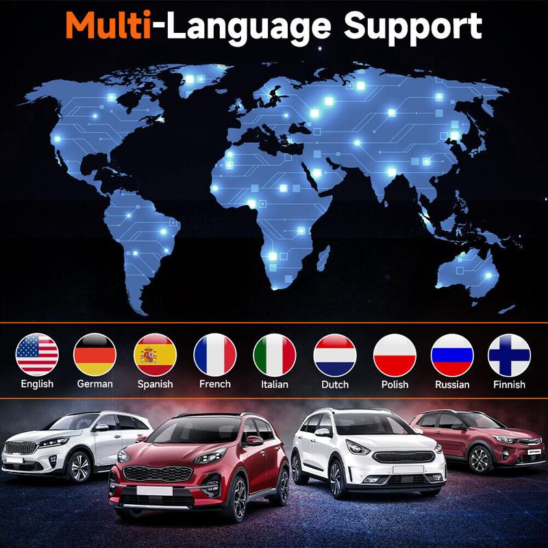 ANCEL AS200 OBD2 Scanner, Check Engine Light Code Reader, Automotive Diagnostic Tool EOBD OBDII Code Scanner, Read/Clear Codes, I/M Readiness, Data Stream, Car Code Reader for 12V 16Pin Cars Vehicle Repair Tool