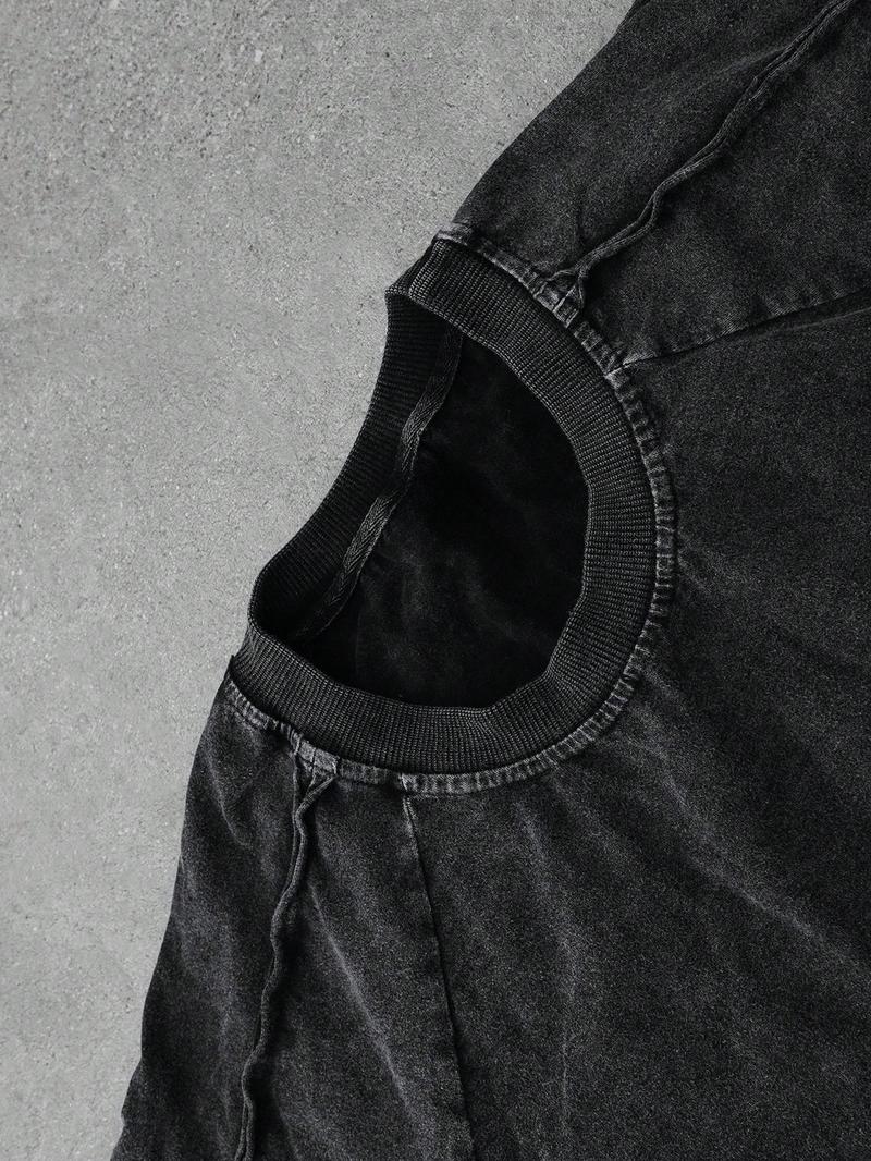 Men's Street Style Cotton Short Sleeve T-Shirt & Wide Leg Pants Set, Casual Y2K Fashion, Daily Wear, Holiday Gift, Sportswear