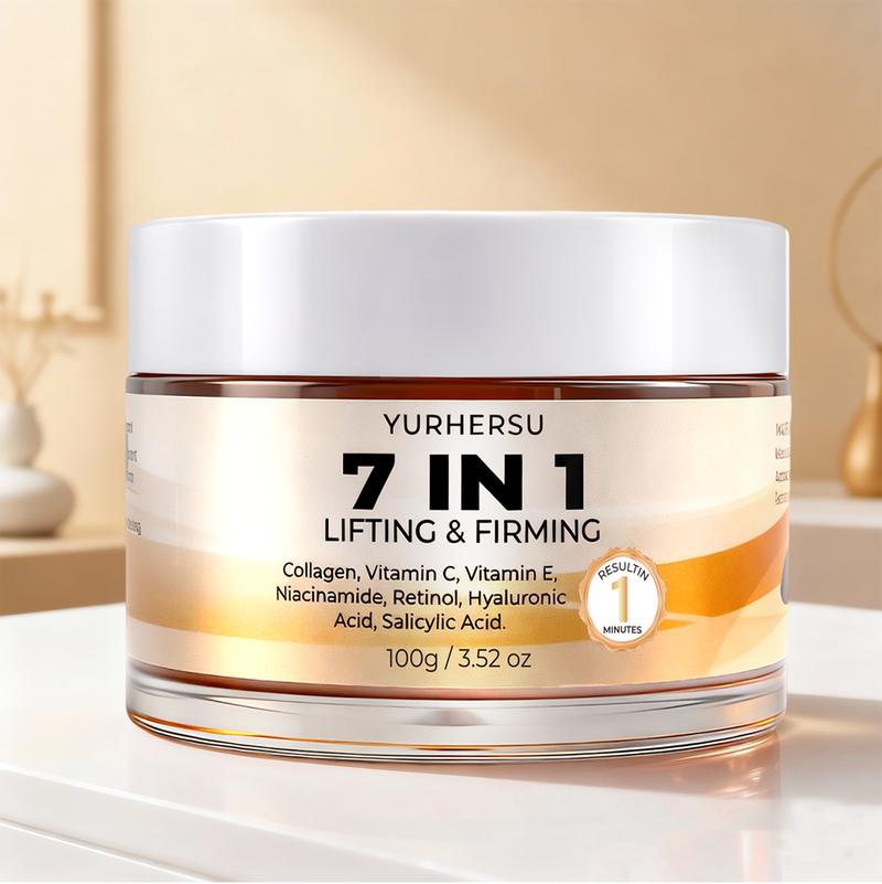 Collagen Intense Hydration Face Cream with Vitamin C E & Hyaluronic Acid, Moisturizes Dry Skin, Suitable for All Skin Types