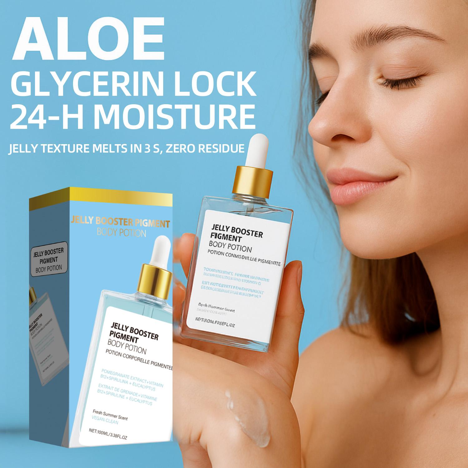 Jelly Booster Pigment Treatment Body Potion Scar Treatment - Fast Absorbing Acne Scar for Face And Body - Scar Removal Ointment - Lightweight Scar Serum for Everyday Use - 100ml