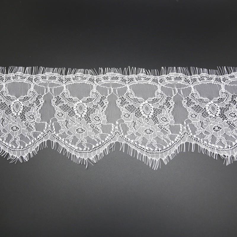 3m Per Pack, 15.5cm Width, Eyelash Trim, Cutout Lace, Sewing Supplies, DIY Accessories for Home Curtains, Clothing Embellishments