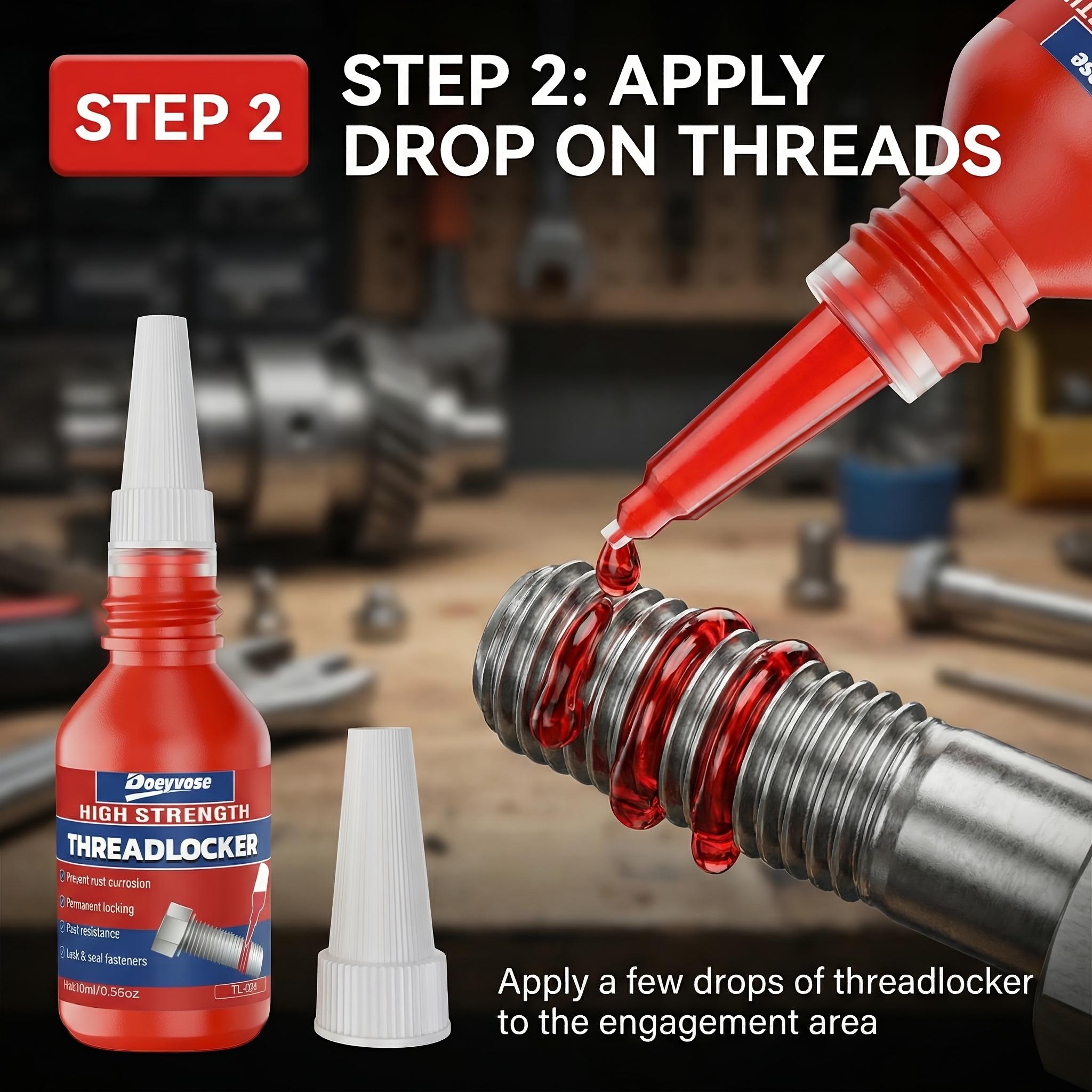 [DOEYVOSE] Heavy Duty Threadlocker Anti-Vibration Screw Retaining ...