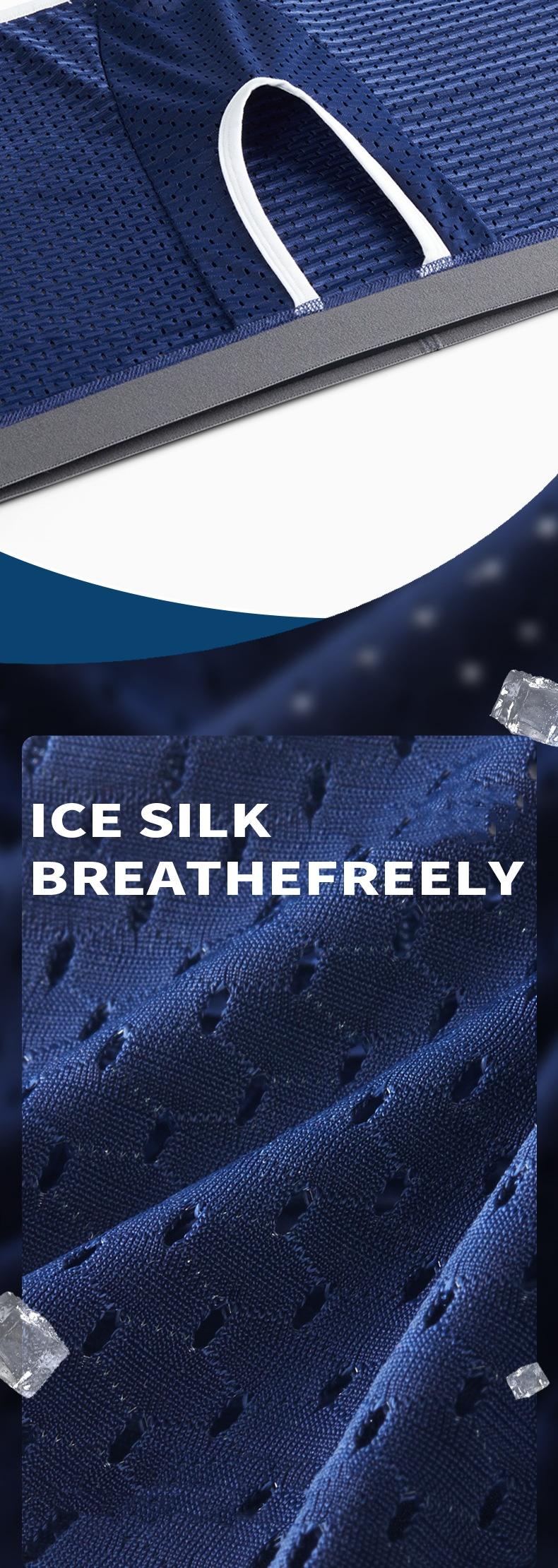 COOFANDY Patented Men's Underwear Roman Warrior Skirt-Pants U-Shaped Pouch Boxer Briefs Silk-like Breathable Underwear for Summer Comfort Unrestricted Sleep