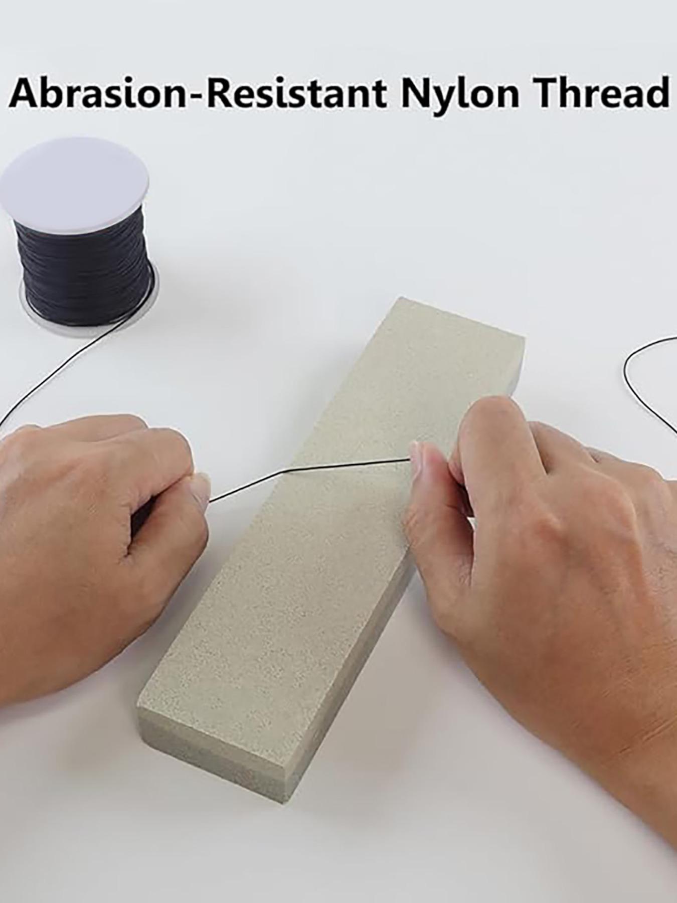 30m 0.8mm Nylon Rope, Durable and Strong, Ideal for Bracelets, Beaded Jewelry, Necklaces, Braids, Knots, Wind Chimes, Blinds, Crafts