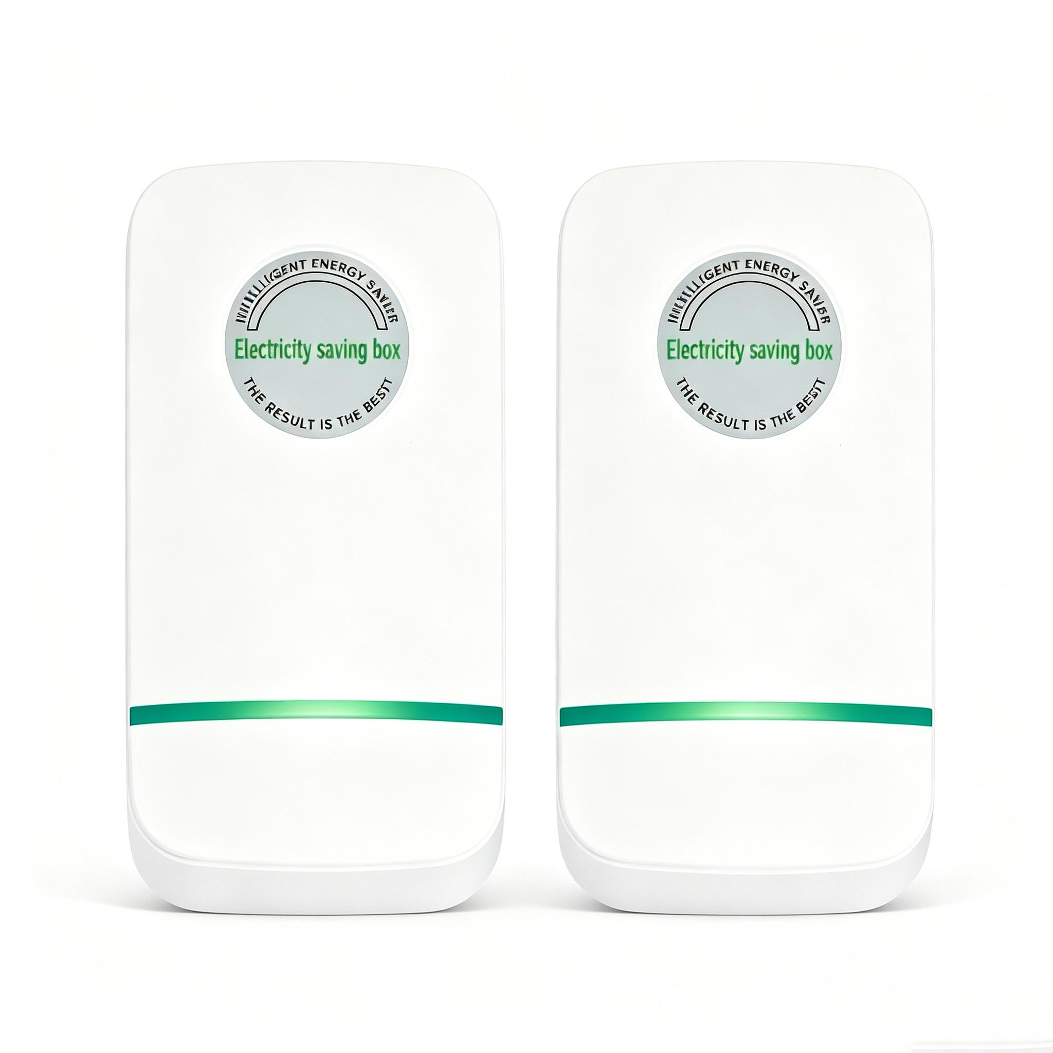 Smart Energy-Saving Plug, Universal Power Saver for Home and Office, Durable Voltage Stabilizer, Safe and Efficient Energy Conservation Device