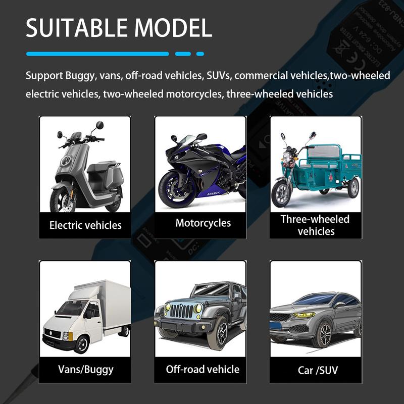 Circuit Tester, Automotive Electric Circuit Tester With Voltage Display LED Light, Car Power Circuit Probe Kit For Vehicle