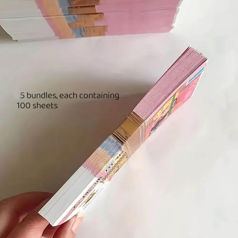 500 Pieces Traditional Chinese Ancestral Money, Qingming Festival Offerings, Good Fortune Peace Wealth, Burnt Faces Blessings, Ideal for Worship