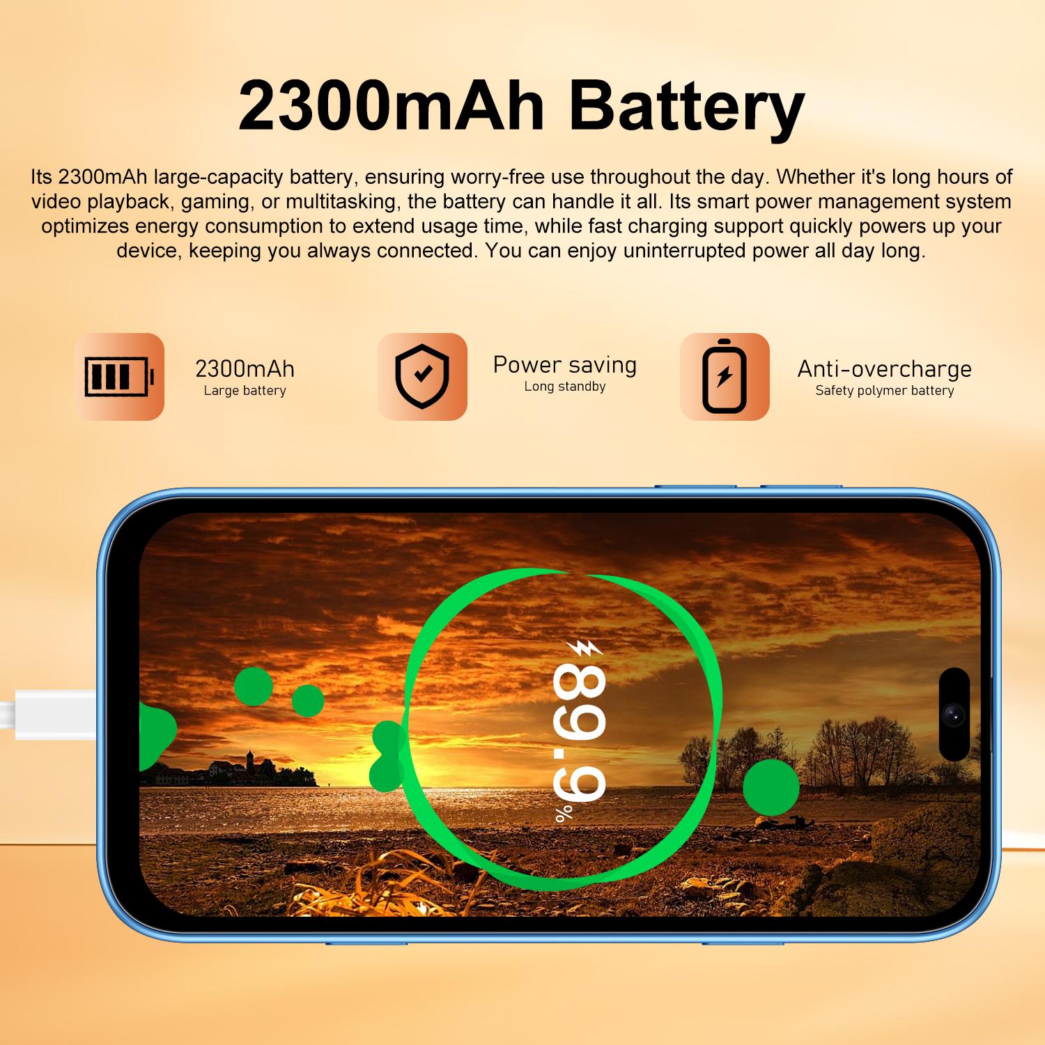 XS17 Mini Smart Kids' Phone 3G Network 2GB RAM + 16GB Storage 2+