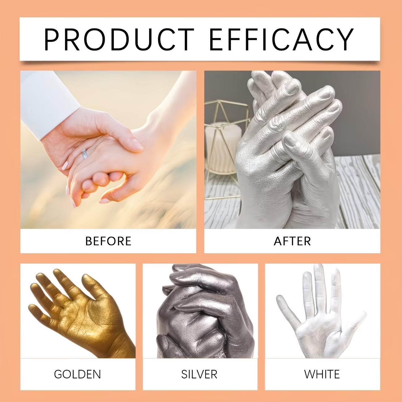 Creative 3D Handprint Cloning Powder, Valentine's Day Souvenirs, Original Casting Set, Perfect Gift for Couples, Family, Friends