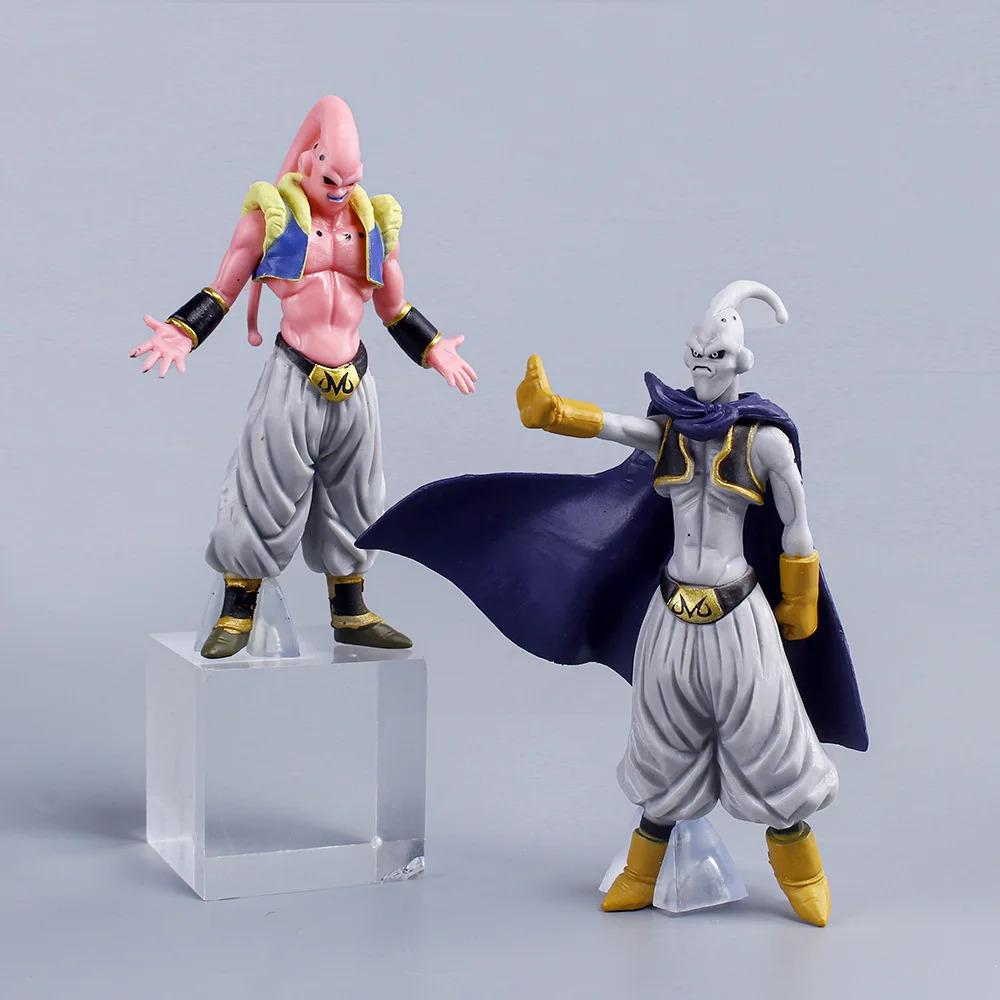 Hot 8pcs/Set  Dragon Ball Z Anime Figure Majin Buu  Fat Buu PVC Action Figures Collection Model Toys For Children Adult Gifts