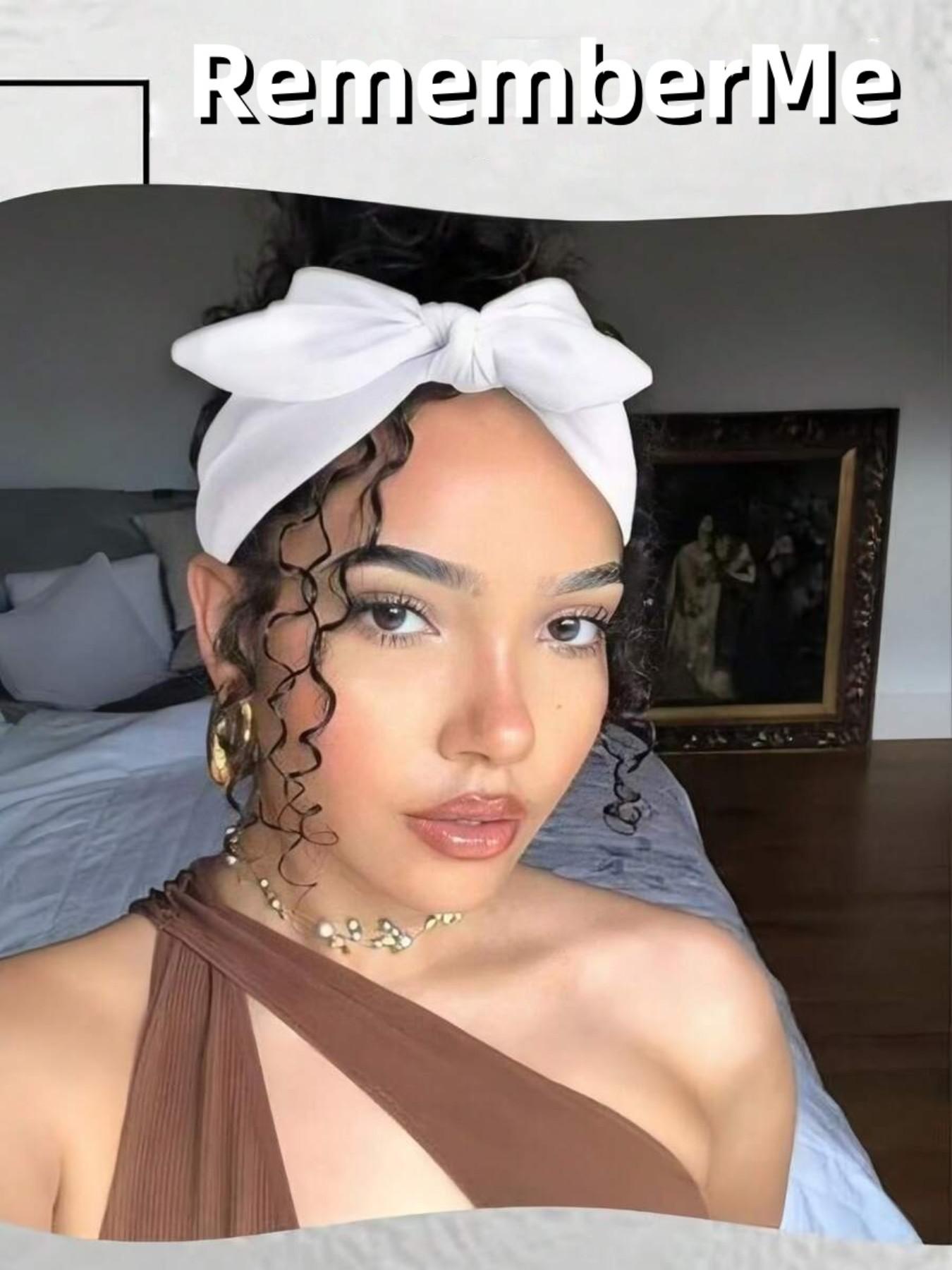 1/3pcs Women's Bow Bunny Ear Headbands, Boho Style Wide Headwraps, Super Wide Cute Rabbit Ear Knotted Headbands, Mother's Day Ladies Headpieces, Easter Bunny Ear Hair Accessories, Spring/Summer Hair Accessories, Summer Sweatband For Women, African Wid