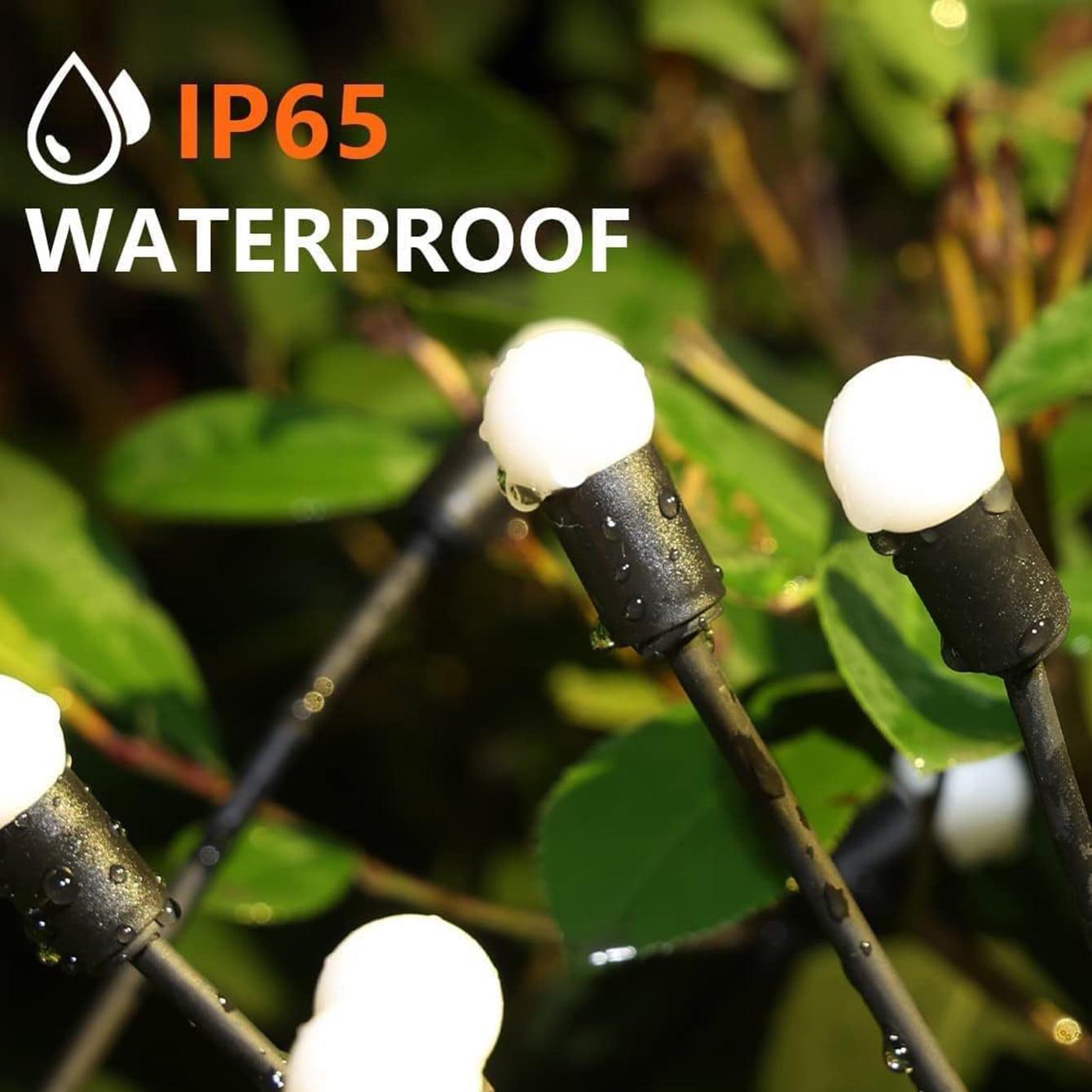 2-Pack Waterproof solar firefly light, garden solar decorative light, outdoor courtyard light