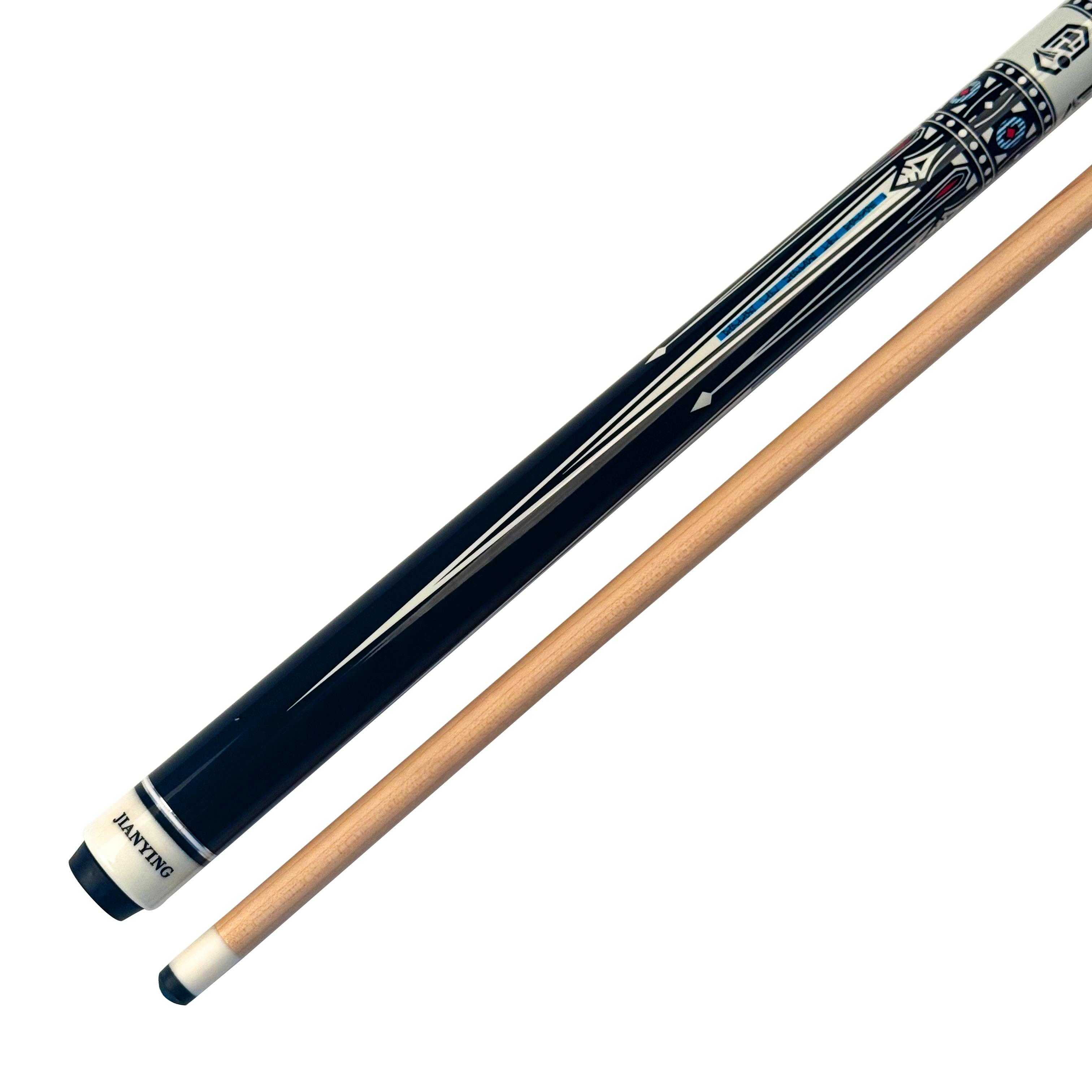 Premium  Billiards Cue Set With Leather Case, 1/2 Split, 12.5mm Tip, 18-20oz Weight, 58 inches Length, Perfect for Professional and Recreational Player.
