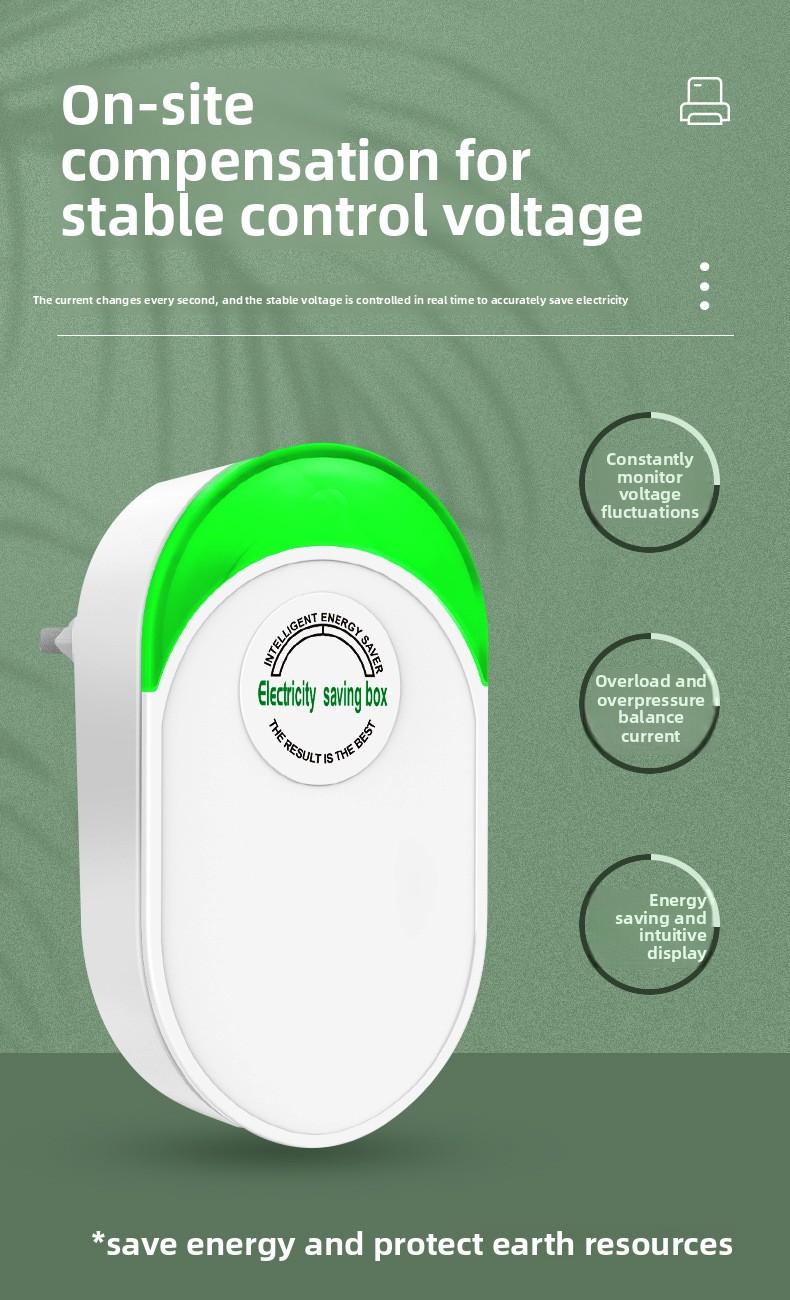 Plug-In Power Box with US Plug Compatible with 90–250V Input Range