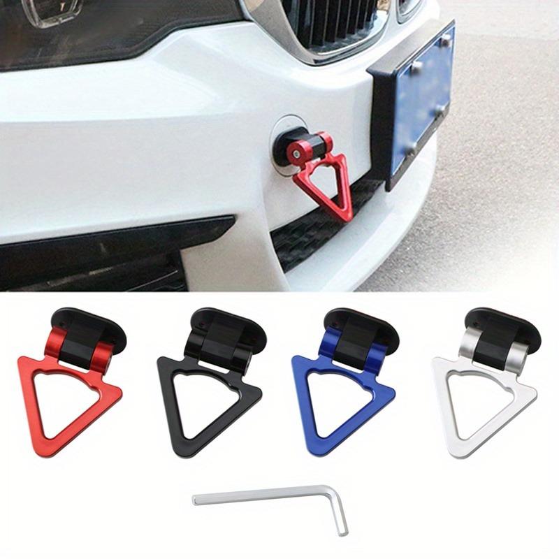 1pc Car Appearance Modification Triangular Trailer Hitch Ring Trailer Coupler