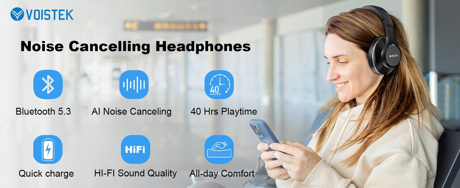 【LIVE】Bluetooth Headphones Over Ear, 3D Music Modes, Wireless Headset with Mic, HiFi Stereo, Foldable & Lightweight, Deep Bass for Home, Office, Cellphone, PC, etc. earbuds,TH20