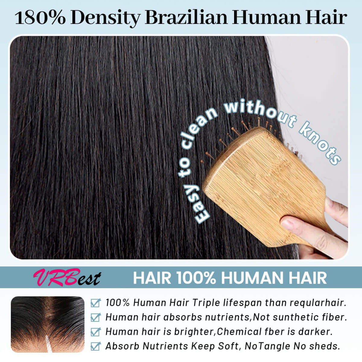 Glueless Staight Short Bob Wig 5x5 Pre Plucked Hairline Pre-Cut  Lace Wig 180% Density HD Transparent Lace Closure Wigs Human Hair for Black Women Short Straight Bob Wigs No Glue Lace Closure Wigs Beginner Friendly Gift for Girlfriend/Wife/FamilySpringtok