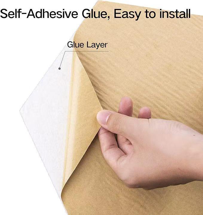 12pcs Hexagonal Self-Adhesive Sound Absorbing Panels, Indoor Noise Reduction Wall Decor, Thick Polyester Fiber, Living Room Decoration