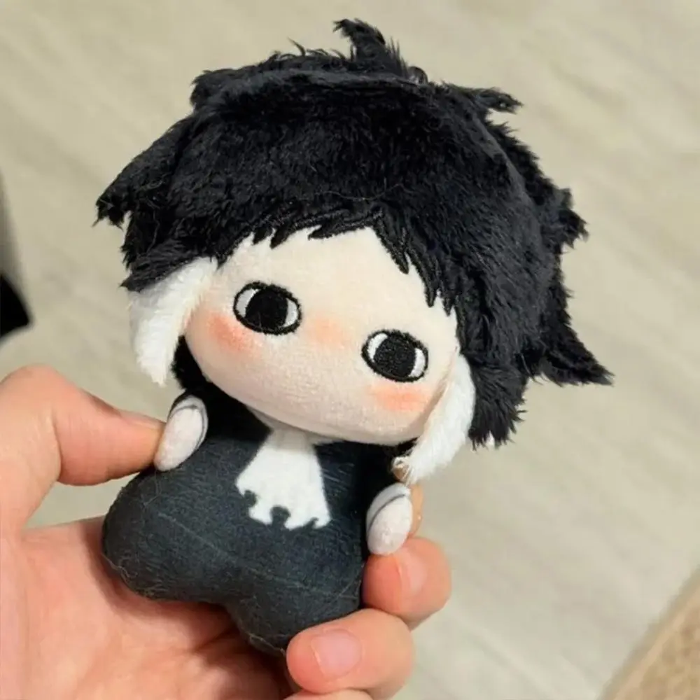 Anime BSD plush toy Keychain Dazai Osamu Plushies Akutagawa Ryunosuke figure cotton doll soft pendant accessory Anime Toys Gifts