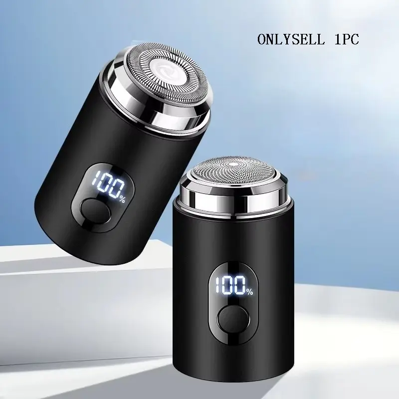 Mini Electric Shaver for Men, Trimmer Foil Shaver, USB Rechargeable Lithium Battery, Portable Face Trimmer, Ideal for Home Office Travel Use