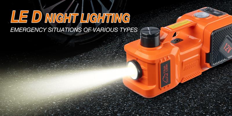 Easy-to-use jack with sturdy construction. Perfect for cars, SUVs, and light trucks. Portable and reliable.