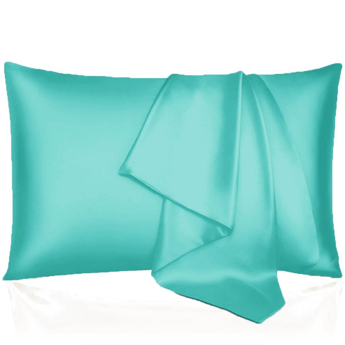 2/4 Piece Solid Satin Pillowcases, Smooth and Soft, Luxurious Comfort, Ideal for Bedroom, Perfect Gift for Various Occasions