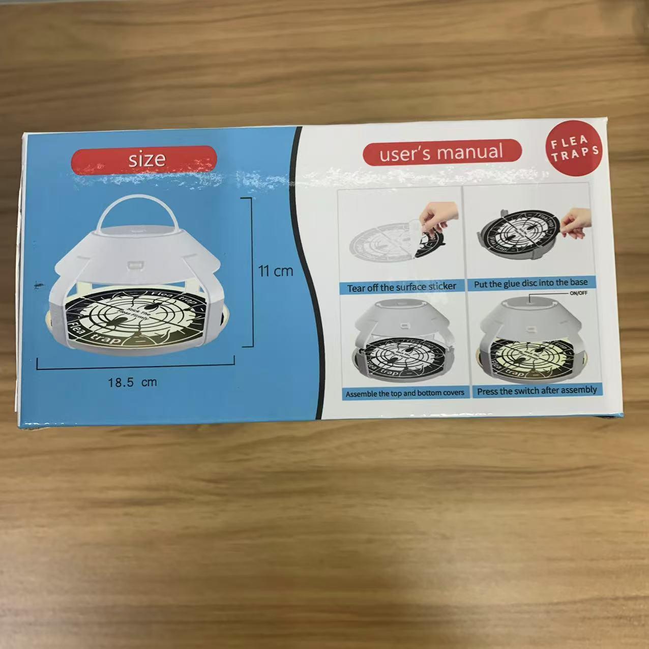 2-Pcs type-C charging bug trap, fly catcher, pet LED camping bug light trap, suitable for indoor and outdoor use effective indoor ant control nontoxic  pest  control