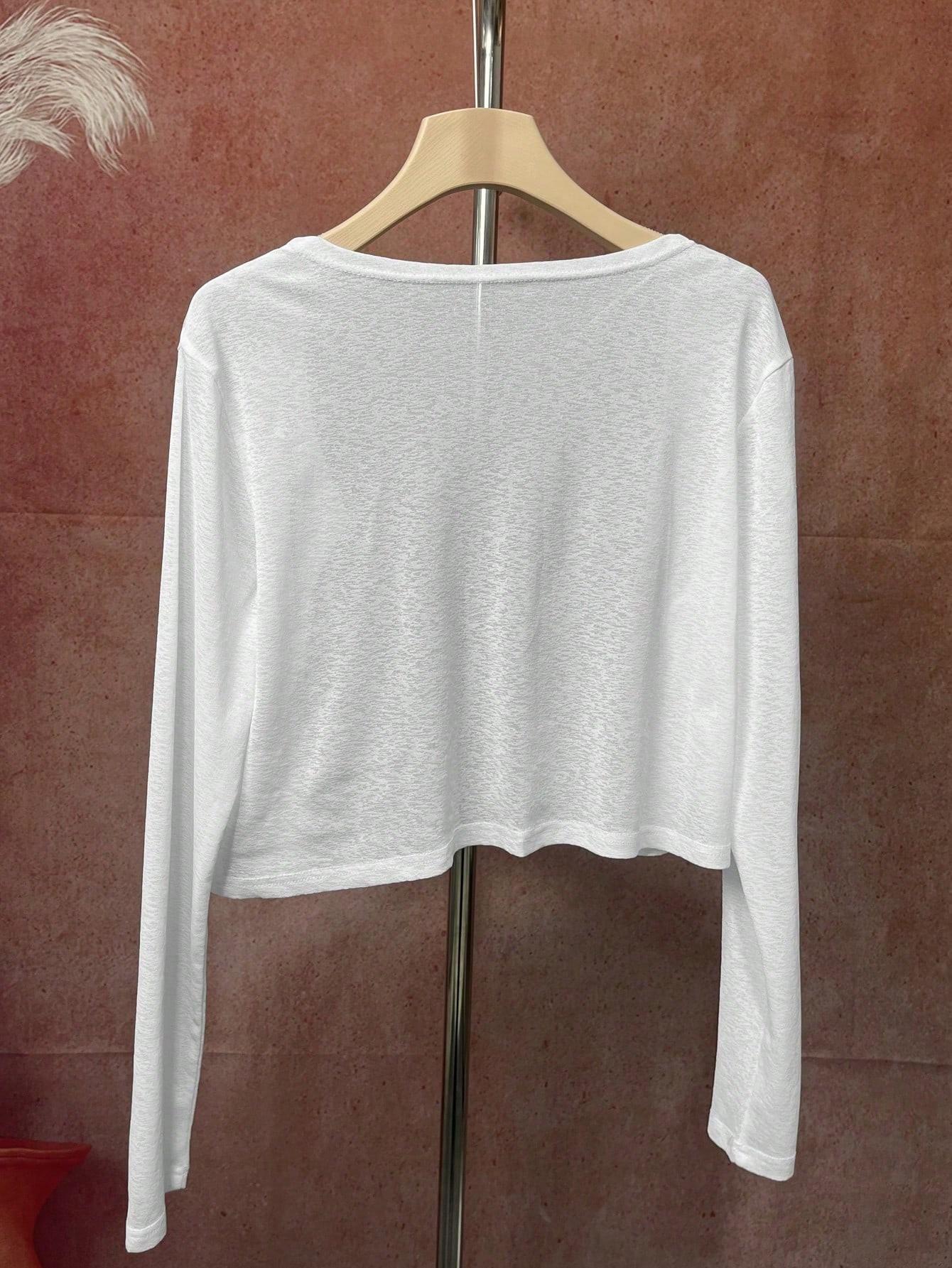 Lightweight Sheer Women's Cardigan for Spring and Summer, Long Sleeve Open Front Layering Piece, Perfect for Casual Knitwear, Womenswear