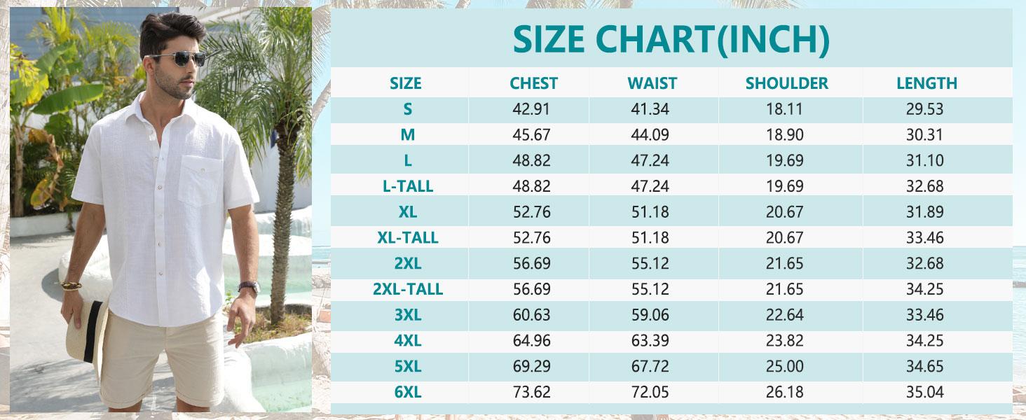 2-PACK Alimens&Gentle Men's Cotton Linen Short Sleeve Shirts Casual Lightweight Button Down Shirts Vacation Beach Summer Tops with Pocket