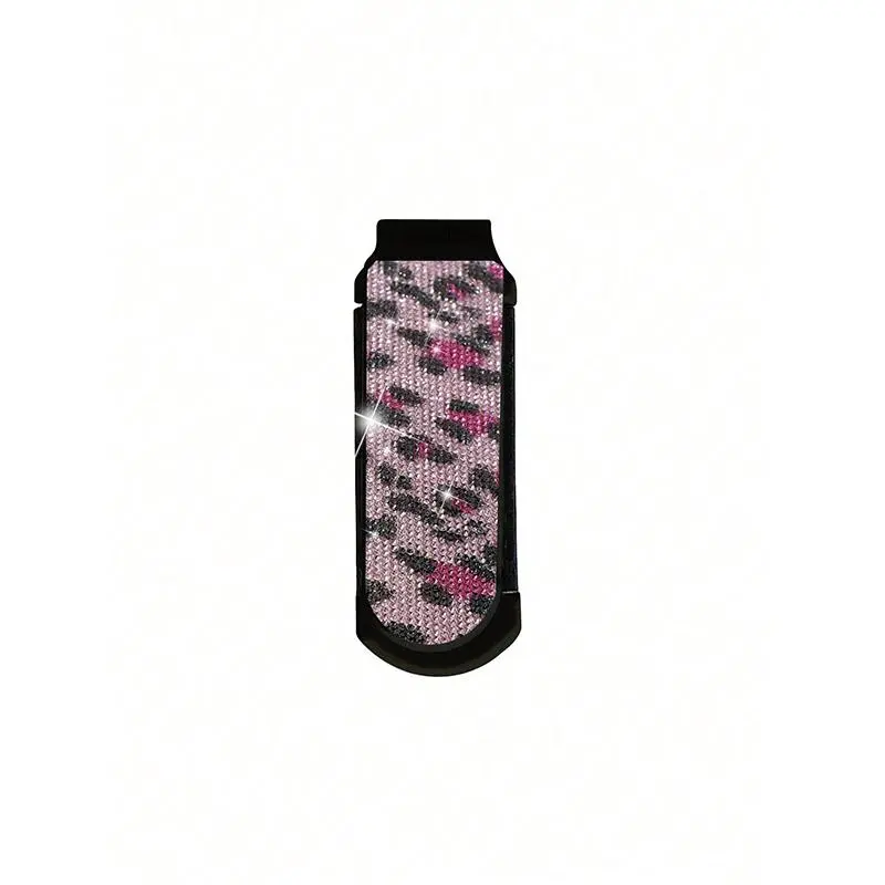 Leopard Print Compact Folding Mirror Comb -3 Portable Mirrors, Distinctive Pattern, Multifunctional Mini Makeup Mirror And Massage Comb, Travel Brush, Essential For Travel, Durable Plastic Frame, Suitable For Women's Daily Hairstyles, Makeup, Beauty Tools