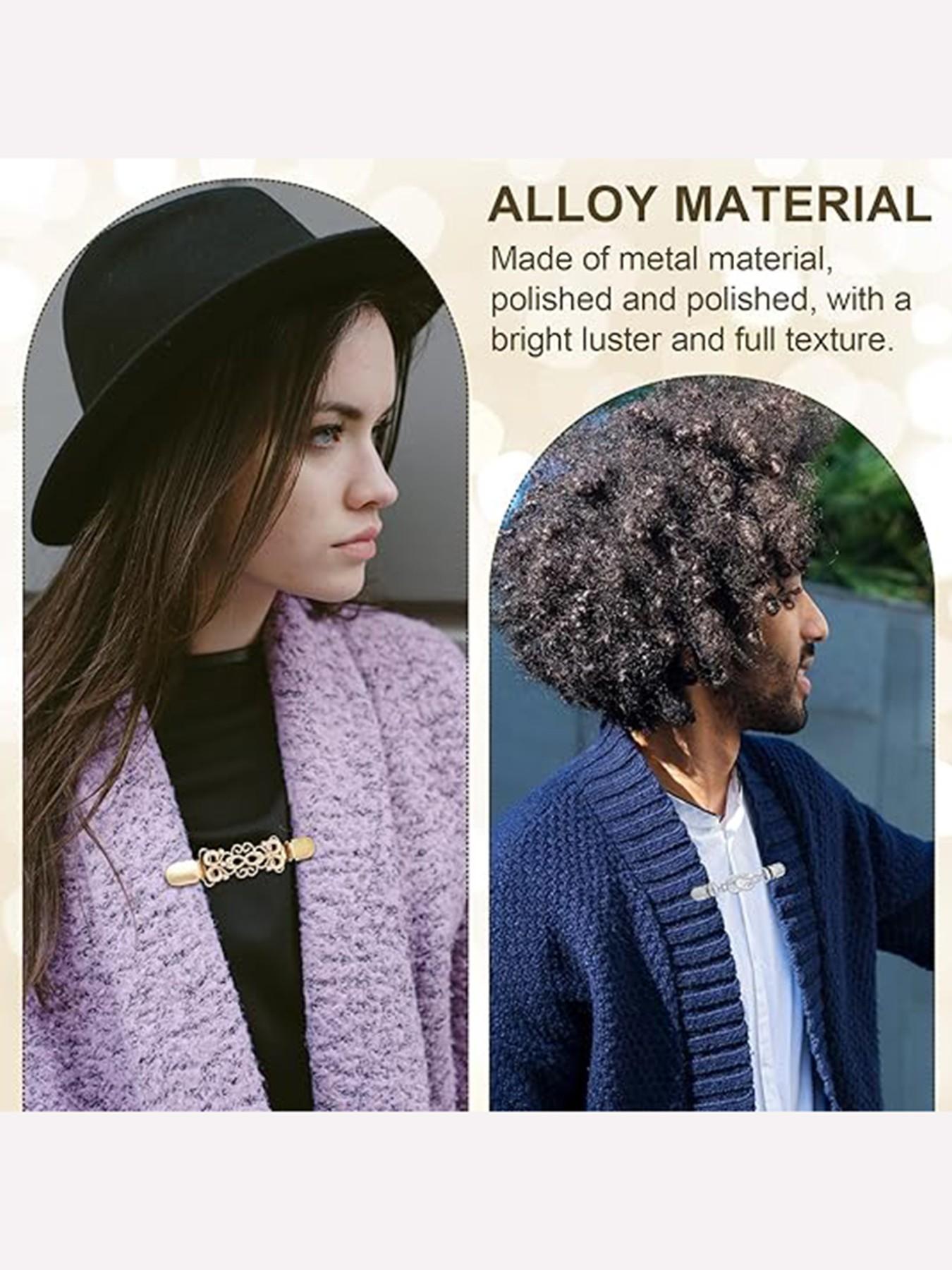 4-Piece Vintage Waist Cincher Set, Retro Sweater Dress Scarf Cardigan Clip, Women's Waist Trainer Belt, Unisex Design