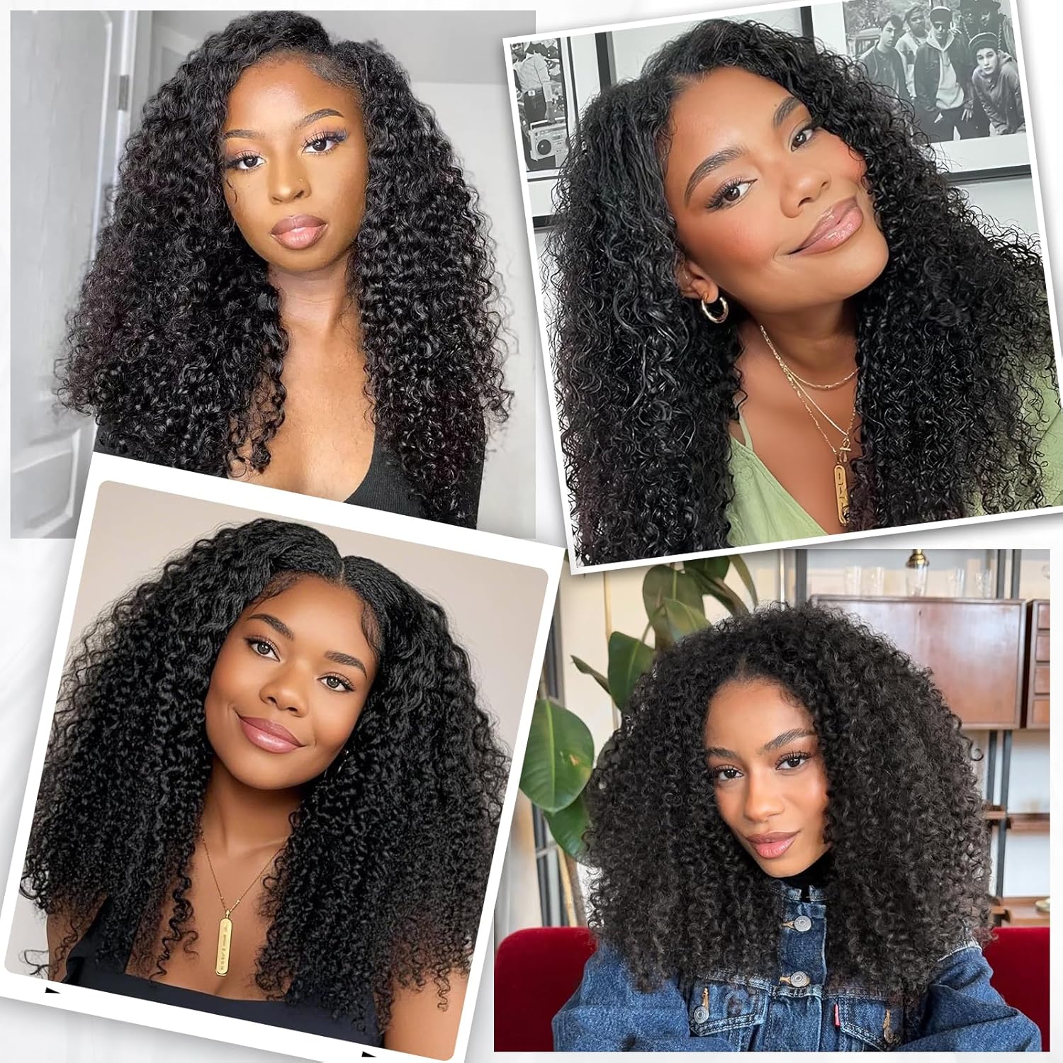 Tahikie V Part Curly Wig Straight Wig FB30 Highlight Wig Real Brazilian Human Hair Upgrade U Part Wig NO Leave Out Real Scalp Beginner Friendly 180% Density Glueless Wigs No Sew In NO Glue For Women #TikTokShopHolidayHau