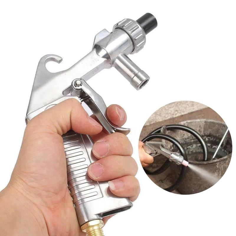 high-Precision Sandblaster Abrasive Air Sand Blasting Gun Efficient Kit Precise Spraying Contains Multiple Types Of Nozzles Sandblasting Machine Strong Sandblasting Tool Cleaning tools Rust Removal tools Polishing tools