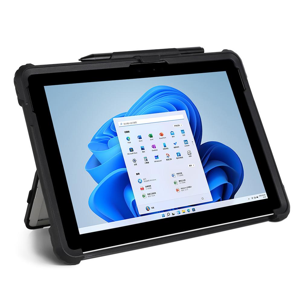 Rugged Case for Microsoft Surface Pro 9 8 7 6 5 4, Shockproof Protective Cover with Pen Holder Hand Strap Kickstand, Heavy Duty Drop Protection Case Compatible with Surface Go 2 3, Full Body Protector for Business/Outdoor Use Rugged Case for Microsoft Surface Pro 9 8 7 6 5 4, Shockproof Protective Cover with Pen Holder Hand Strap Kickstand, Heavy Duty Drop Protection Case Compatible with Surface Go 2 3, Full Body Protector for Business/Outdoor Use