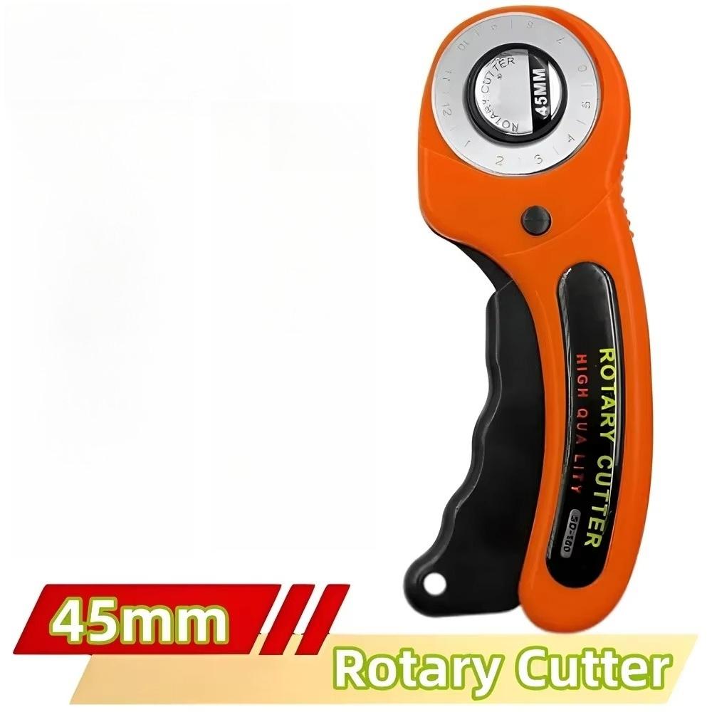 Rotary Cutter 45mm Card Paper Sewing Quilting Roller Fabric Cutting Tailor Scissors Tool Dress Clothes Making DIY Tool