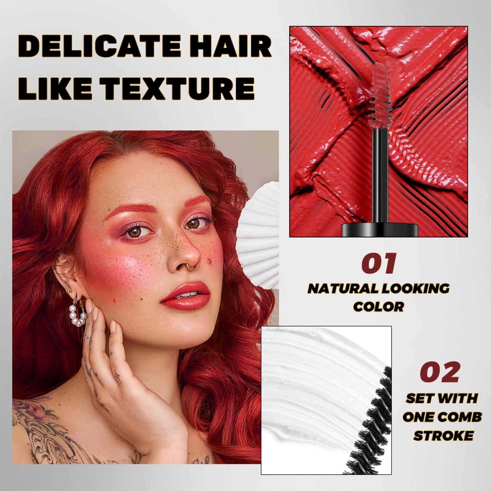 Long-Lasting Waterproof Sweatproof Mascara, Natural Volumizing Effect, Dual-Ended Balm Formula, Single Item Packaging