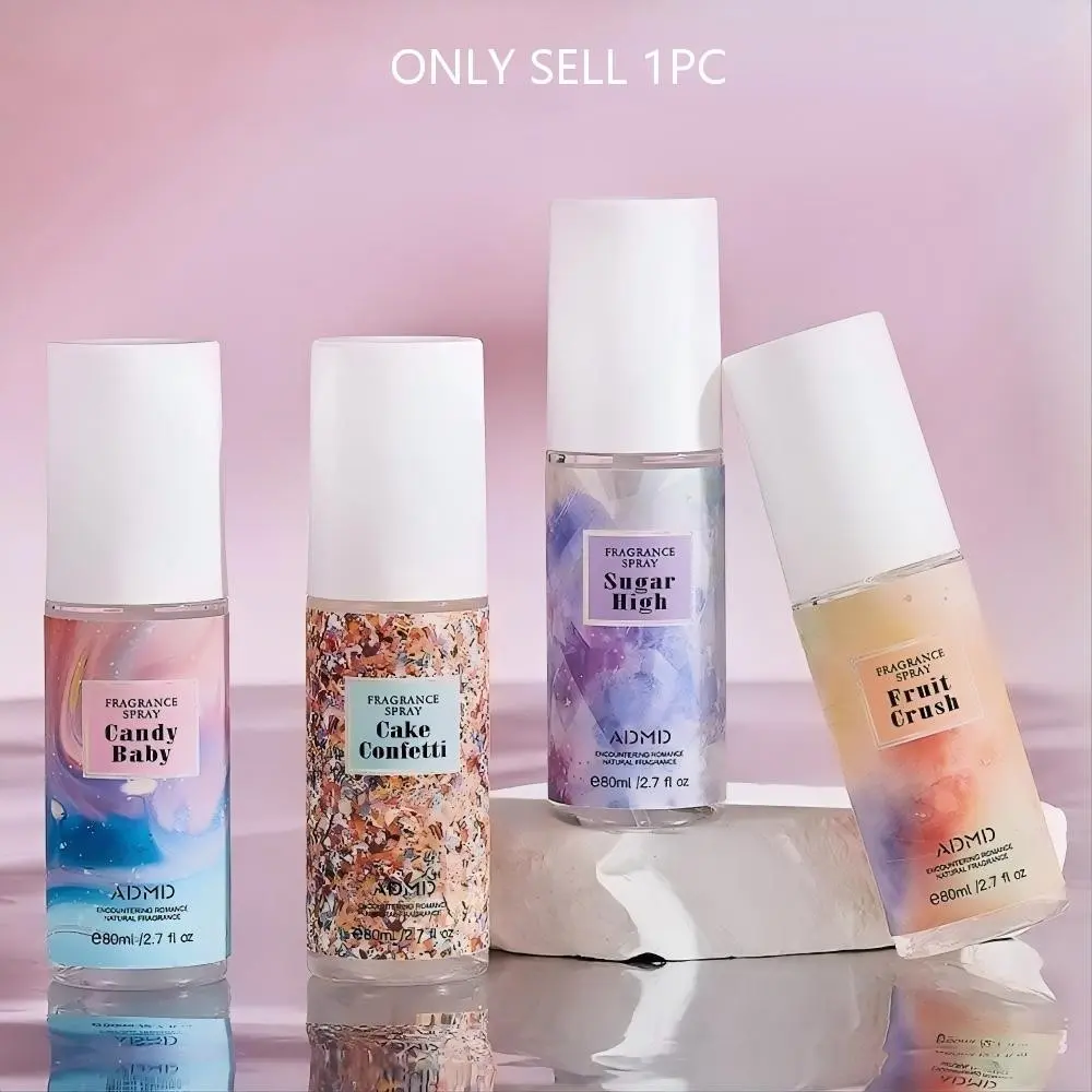 Women's Alcohol-Free Perfume Spray, Floral Fruit Scent, Fresh Long-Lasting Fragrance, Portable Daily Use, Ideal Birthday Gift