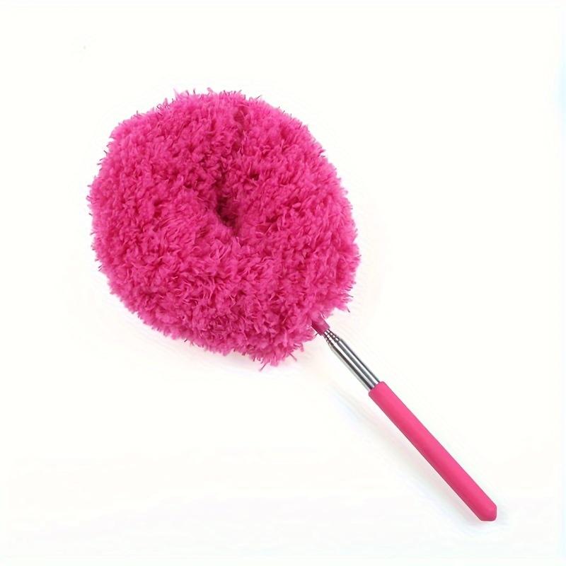 Extendable Microfiber Ceiling Fan Duster - Reusable, Effortless Cleaning Brush , Ideal For RVs & Home Use,  Blue Green Pink