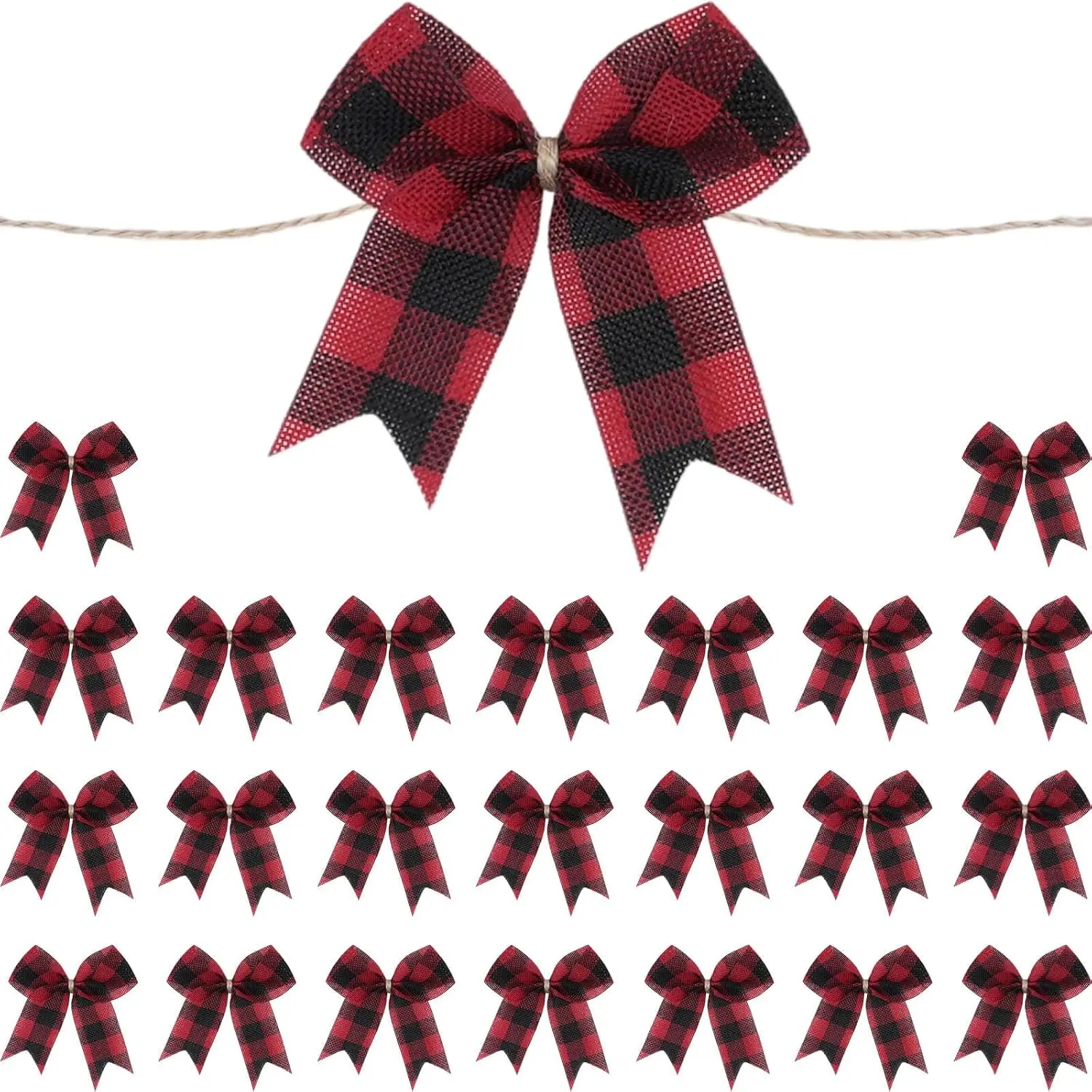 Red and Black Buffalo Plaid