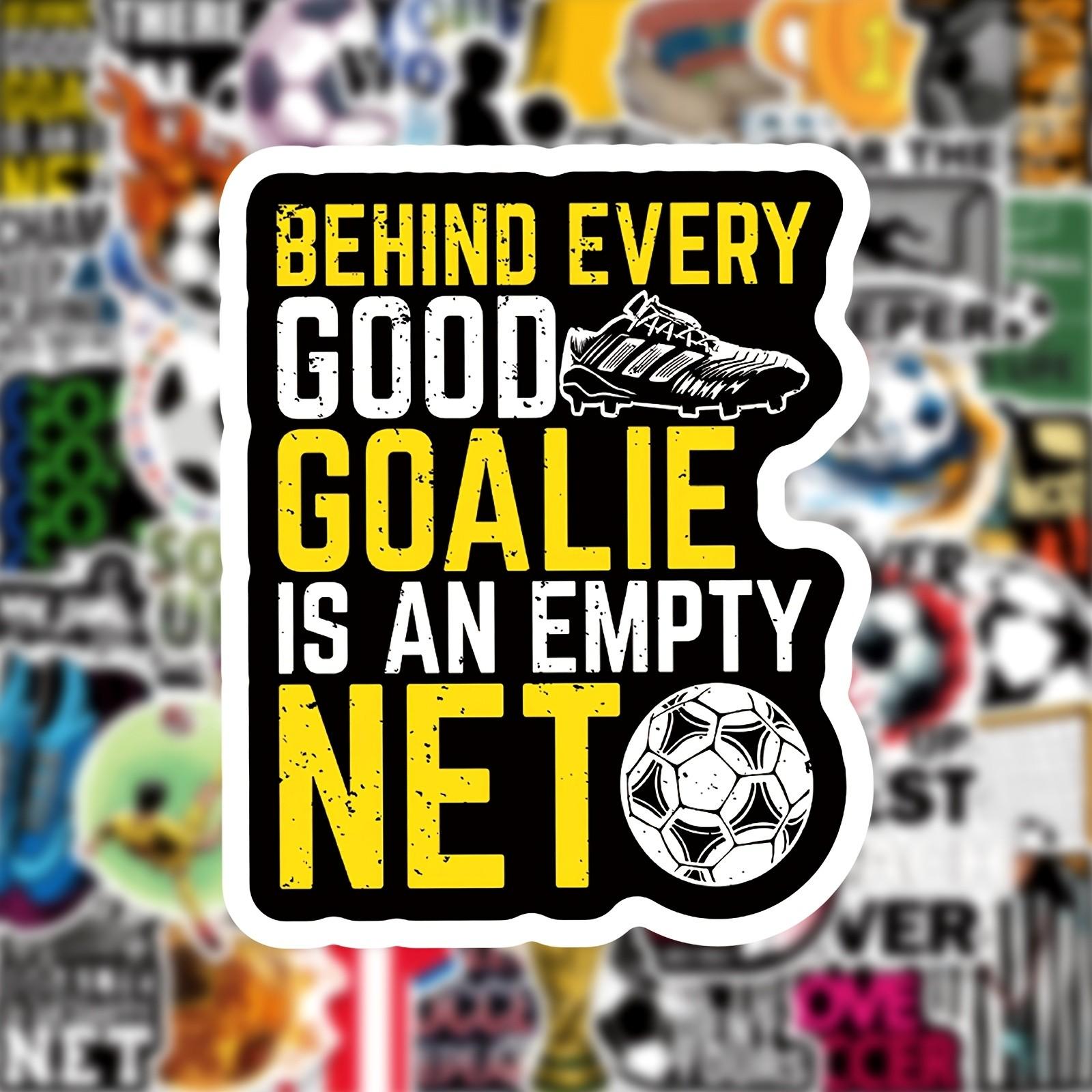 50pcs Waterproof Soccer World Cup Stickers, Decorate Notebook, Phone, Skateboard, Gift for Fans, Birthday, Anniversary