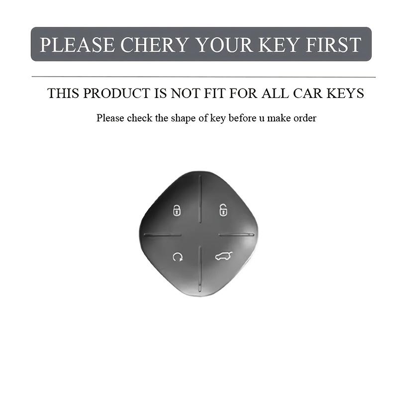 Tpu Car Key Case Cover for Chery Jetour Dashing X-1 Plus Dtc 2022, Protective Shell for Car Remote Key, Fob Accessories